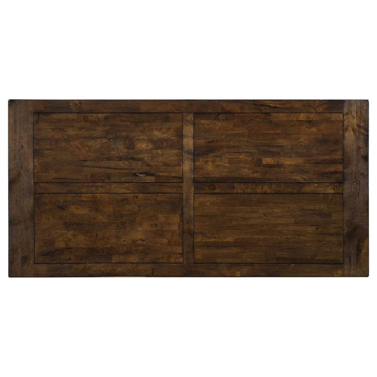 Coleman 7-piece Rectangular Dining Set Rustic Golden | 7-Piece Set | Dining Room Furniture | Brown