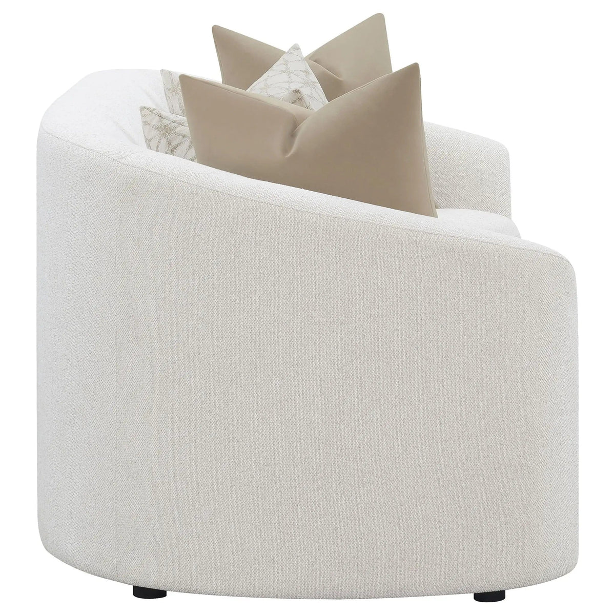 Rainn 2-piece Boucle Upholstered Sloped Arm Sofa Set Latte | 2-Piece Set | Boucle | Living Room
