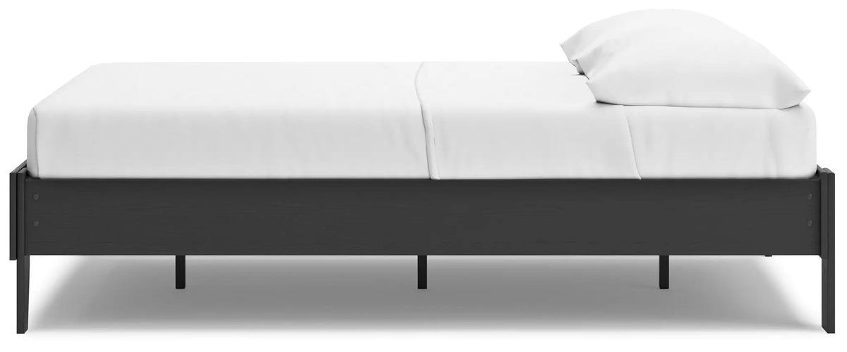 Socalle Platform Bed | Space-Saving Design | Clean-Lined Profile | Contemporary Style