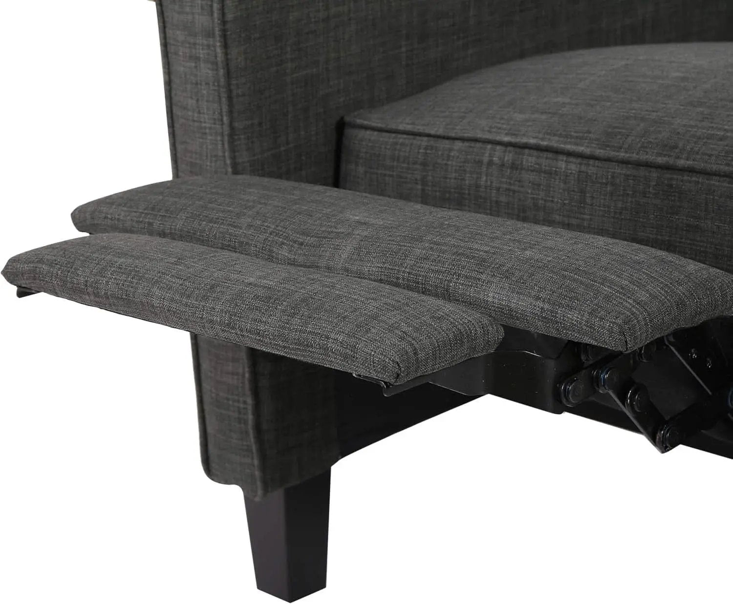 Emmie Fabric Recliner Set Of 2 Moss Gray Recliners from PriceLows™