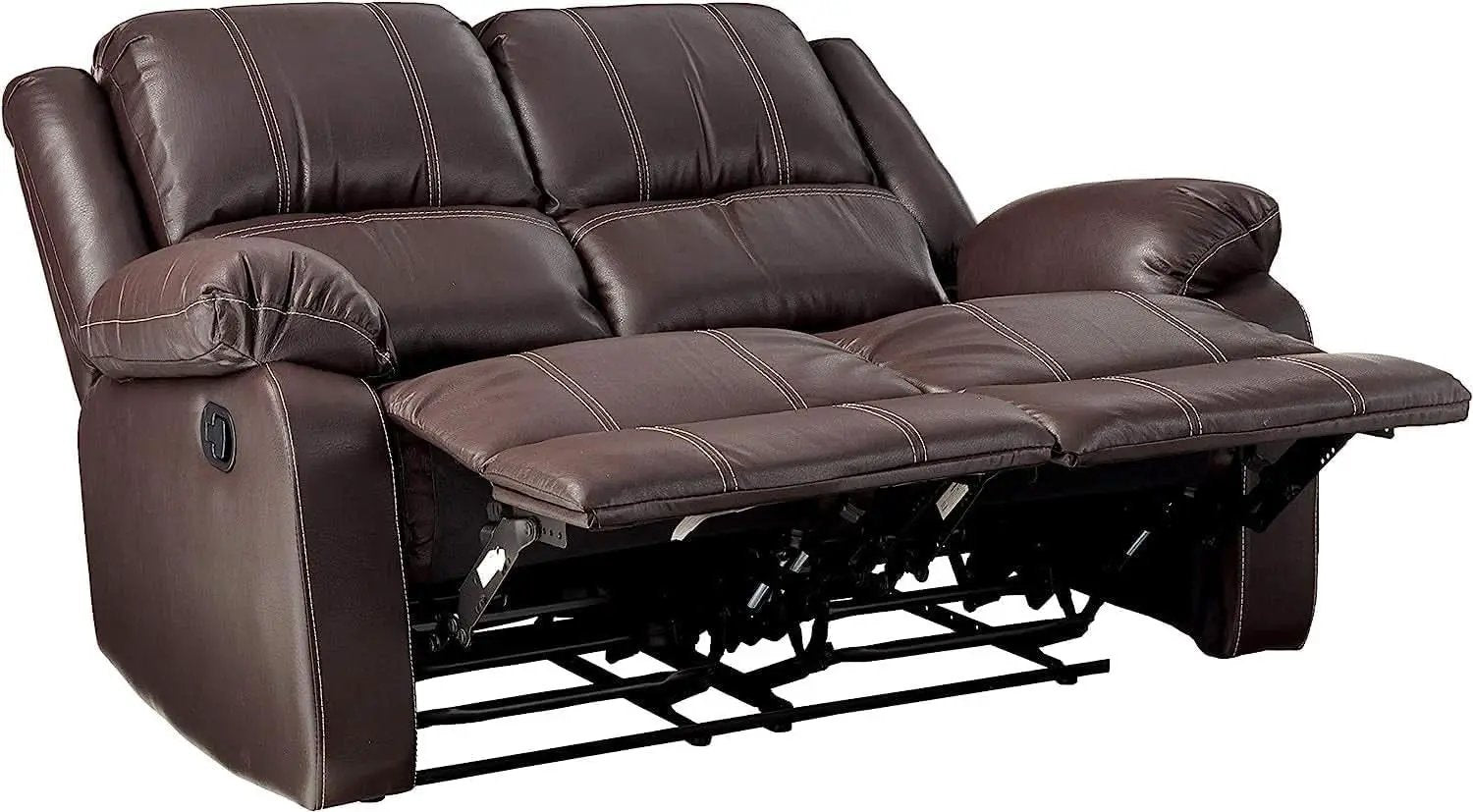 Brown Recliner Loveseat Modern Living Room Furniture from PriceLows™