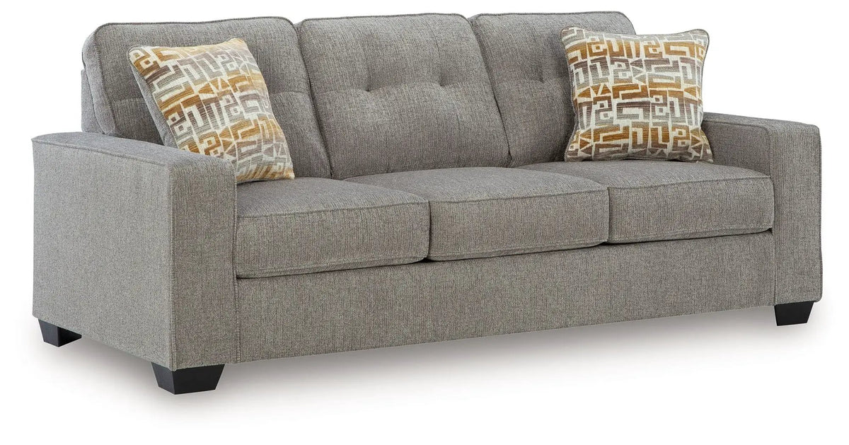 Sofa | Track Arms | Transitional Design | Neutral Fabric