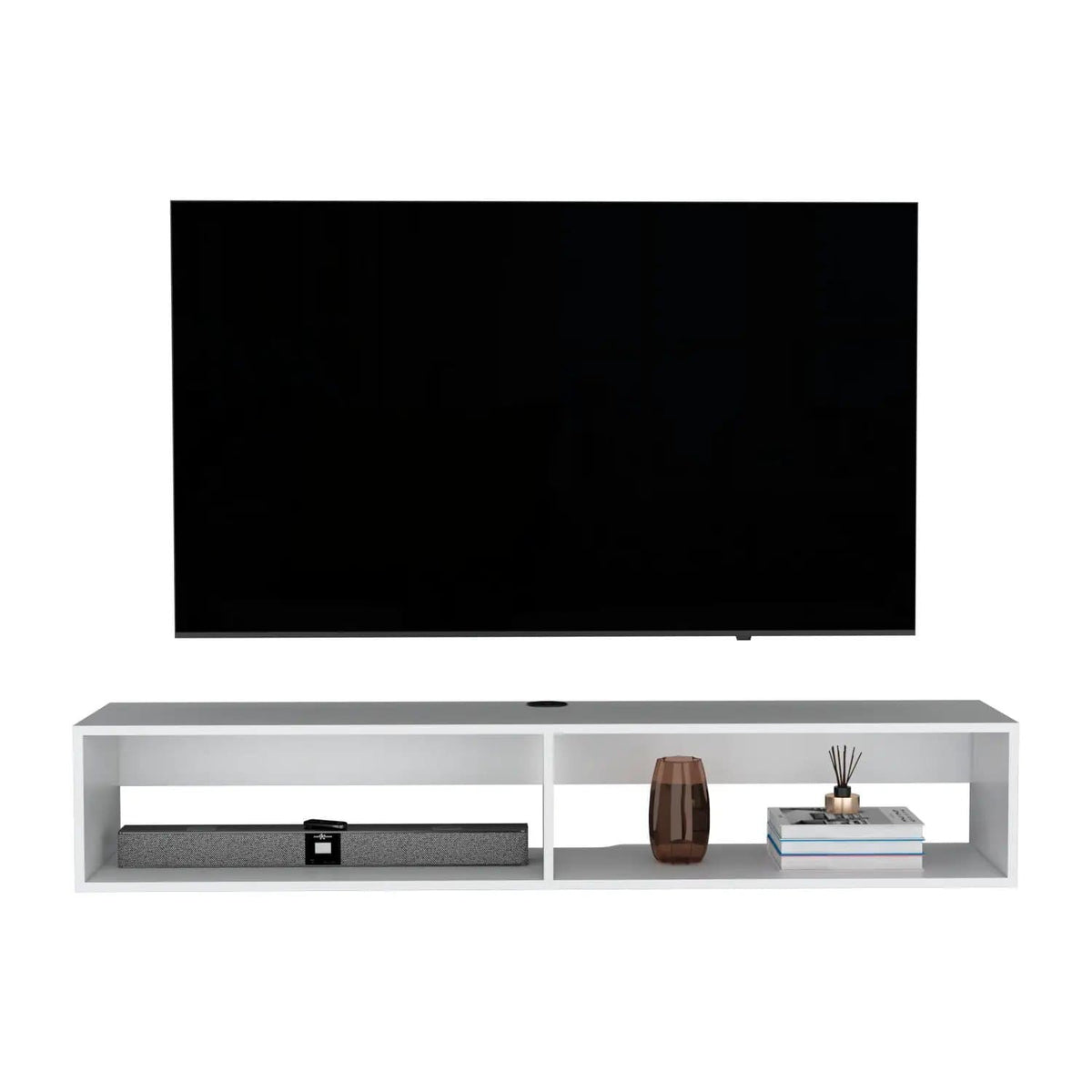 Moore Floating TV Stand | 3 Pieces | Wood | Living Room
