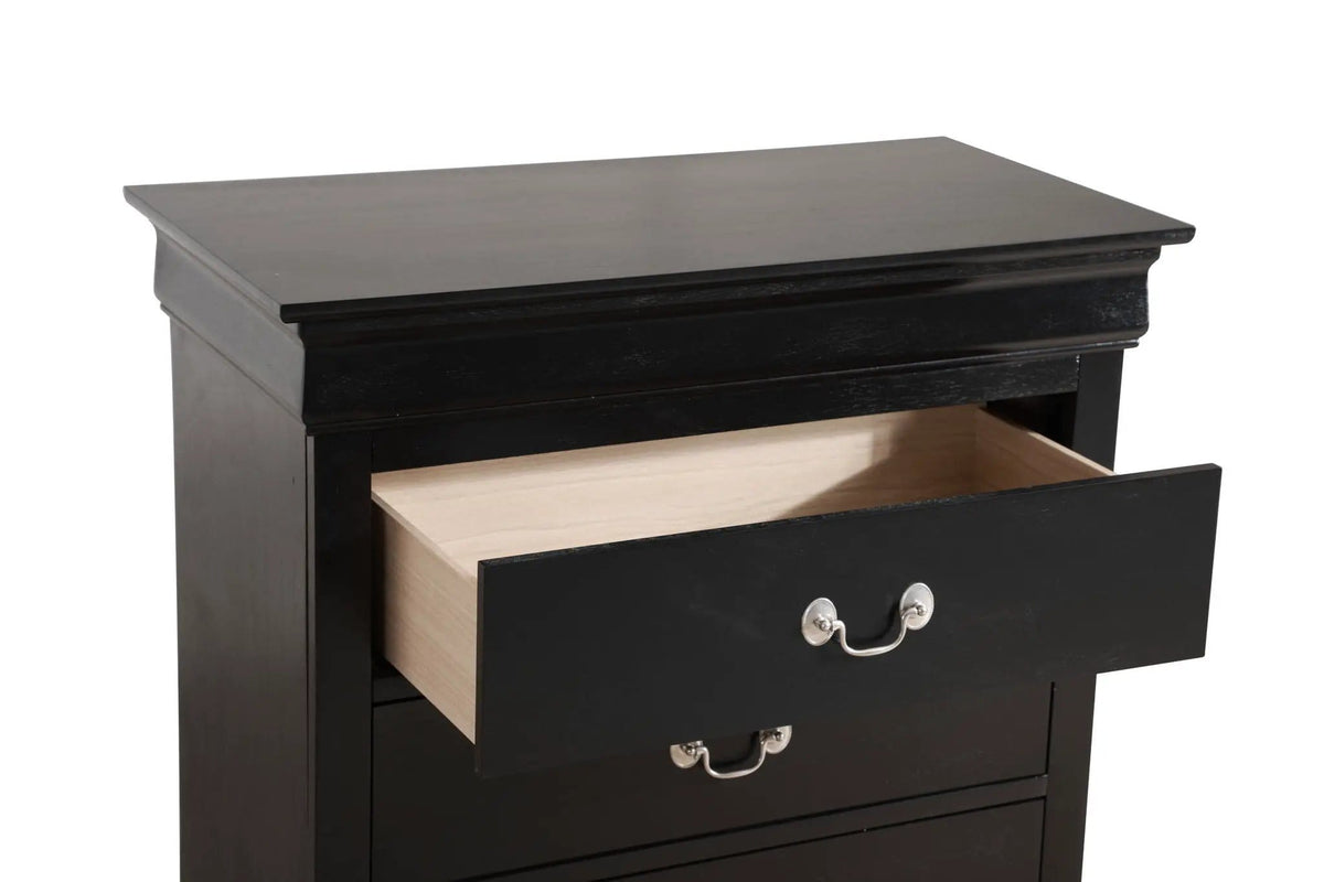 Louis Phillipe Chest | 5 Pieces | Metal | Living Room