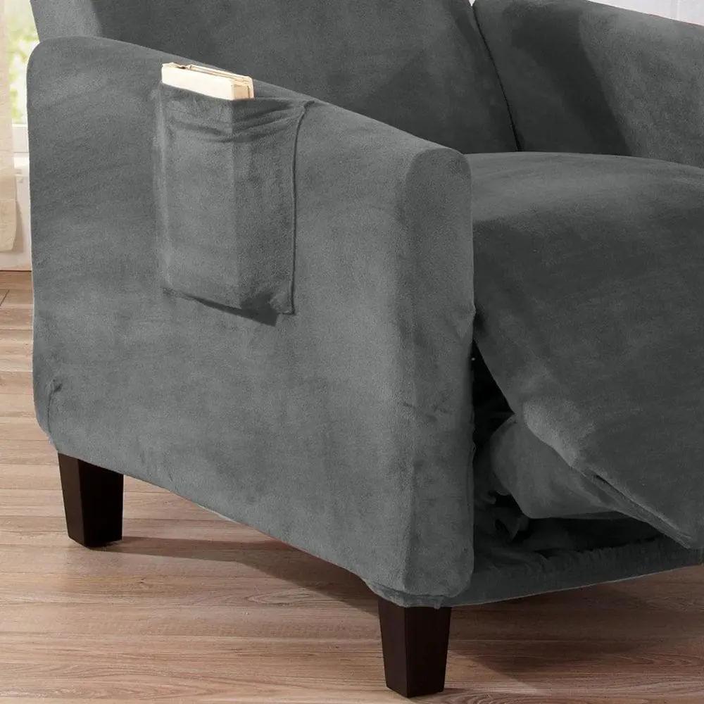 Velvet Stretch Slipcover - Gale Collection from PriceLows™