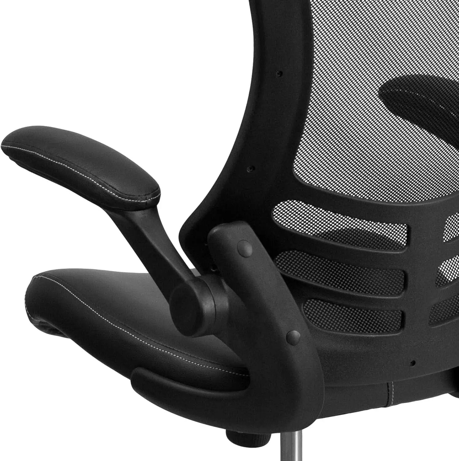Kelista Mid-Back Ergonomic Office Chair With Adjustable Height, Black from PriceLows™