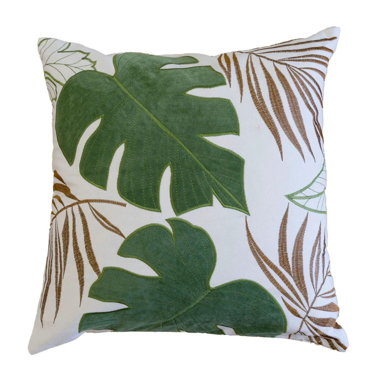 Autumn Leaf Accent Pillow | 20X20 Inches | Hidden Zipper | Optional Insert