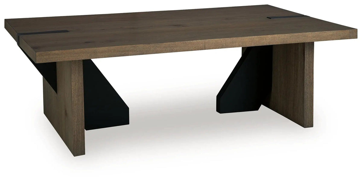 Kandinew Living Room Table | 2 Pieces | Oak Veneer | Home