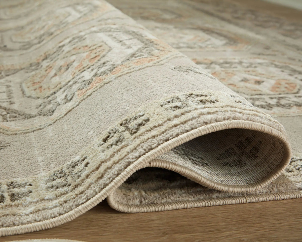 Bachby Area Rug | 94 x 119 Inch | Classic Medallion Pattern | Old And New Motifs