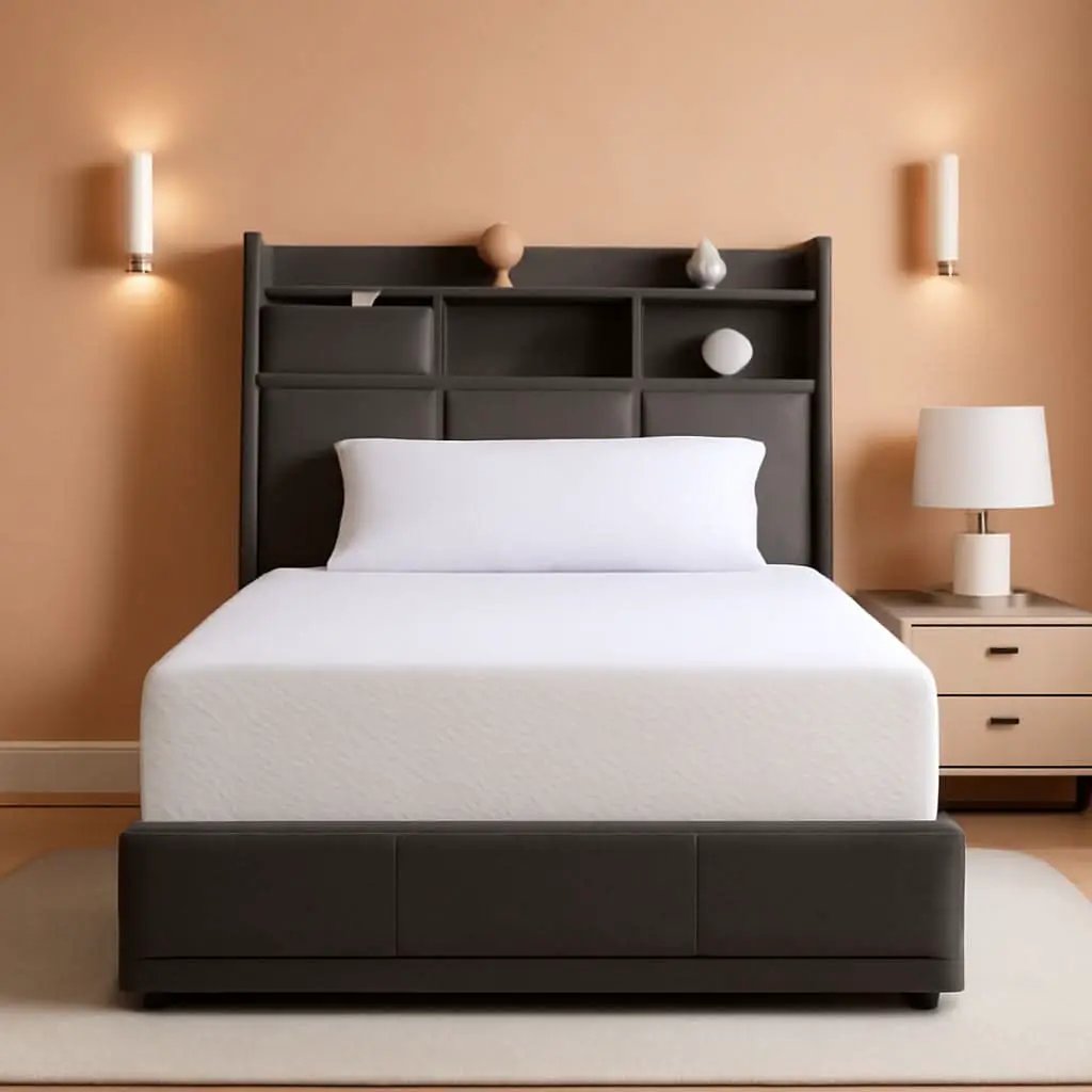 Twin Gel Memory Foam Mattress Fiberglass-Free, Breathable, 6" from PriceLows™