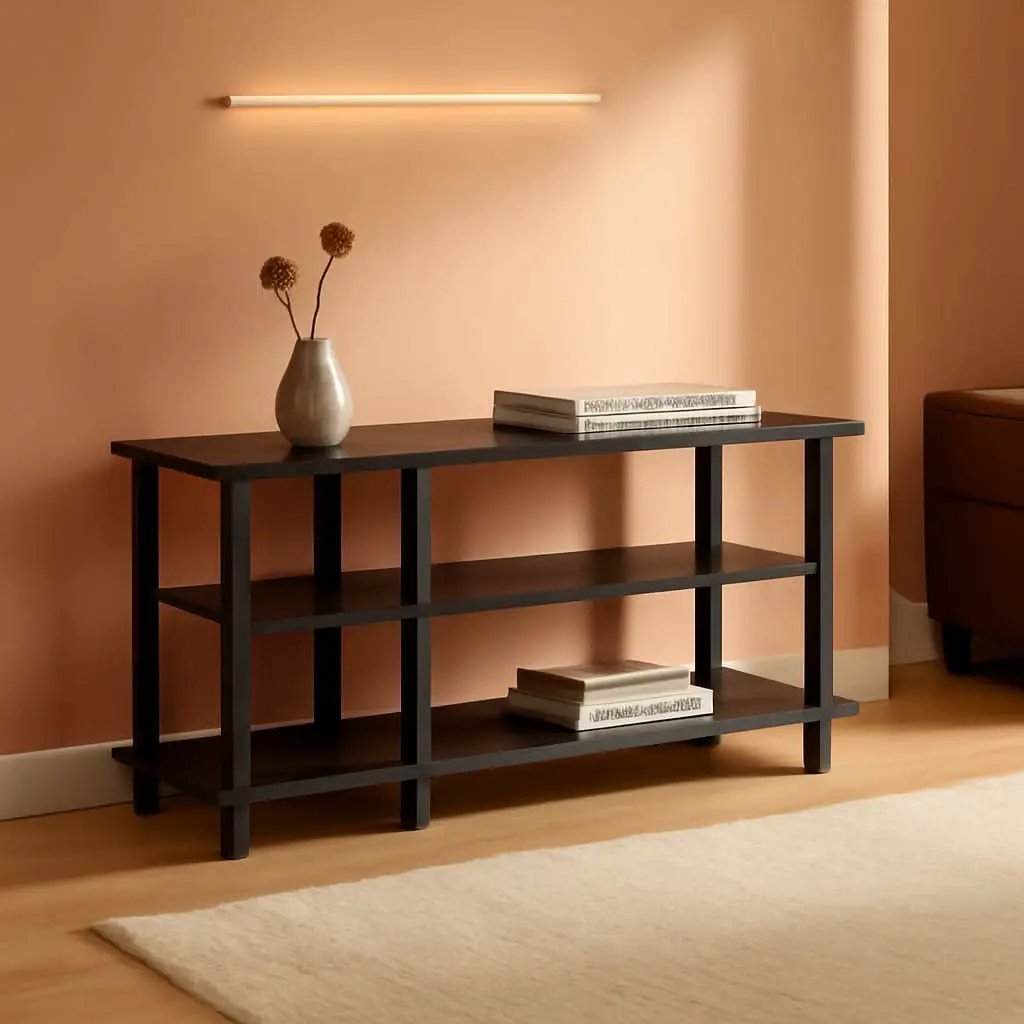 Turn-N-Tube 3-Tier TV Stand For 50-Inch TV No Tools Assembly from PriceLows™