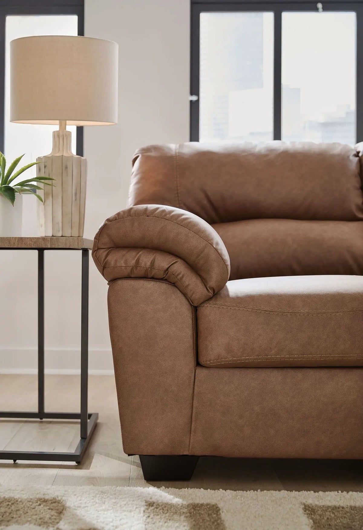 WillowBend Sofa | 2 Pieces | Faux Leather | Living Room
