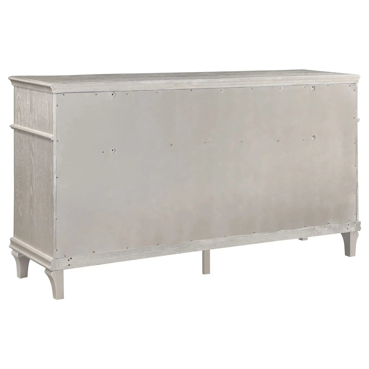 Evangeline 9-drawer Dresser Silver | 71 x 20 x 40 in | 9-Drawer | Oak