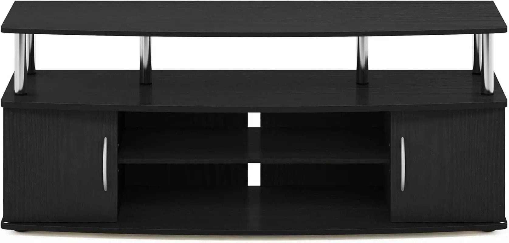 JAYA Entertainment Stand For 55 Inch TV Americano Chrome from PriceLows™