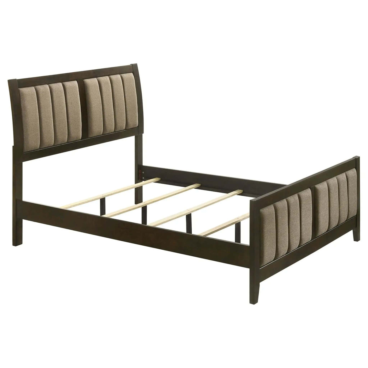 Wilkes 4-piece Full Bedroom Set Dark Cocoa | 4-Piece Set | Rubberwood | Bedroom