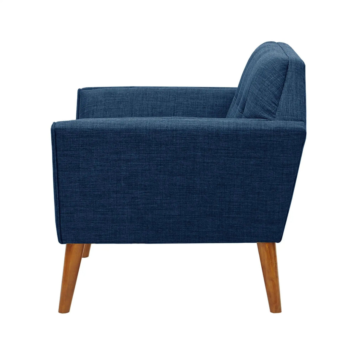 Modern Lounge Chair | Button Tufting | Mid-Century Design | Comfortable Armrests