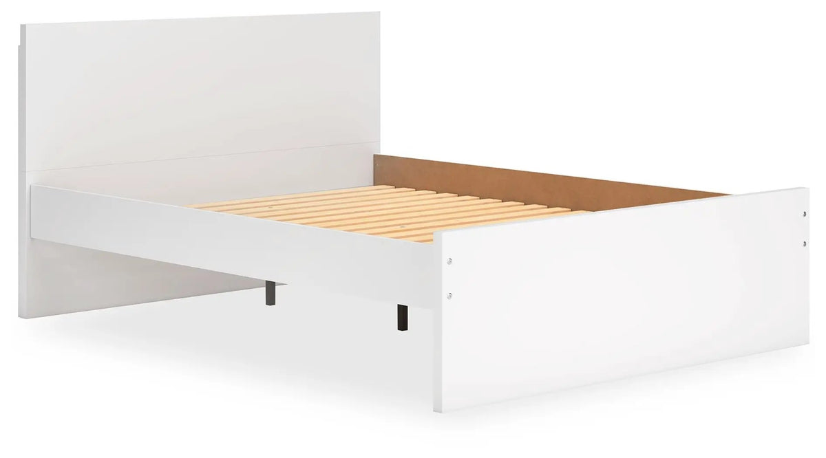 Onita Panel Platform Bed | Minimal Design | Ultra-Clean Lines | Easy-Elegant Solid Finish