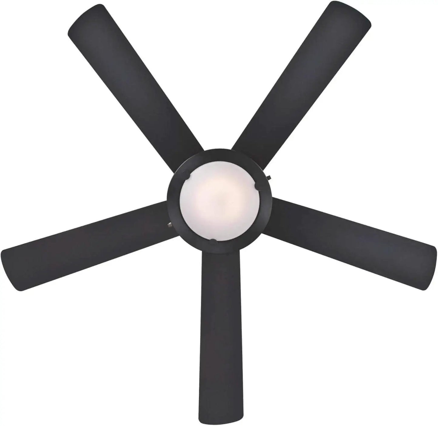 Comet 52 Inch Matte Black Ceiling Fan With LED Light Kit from PriceLows™