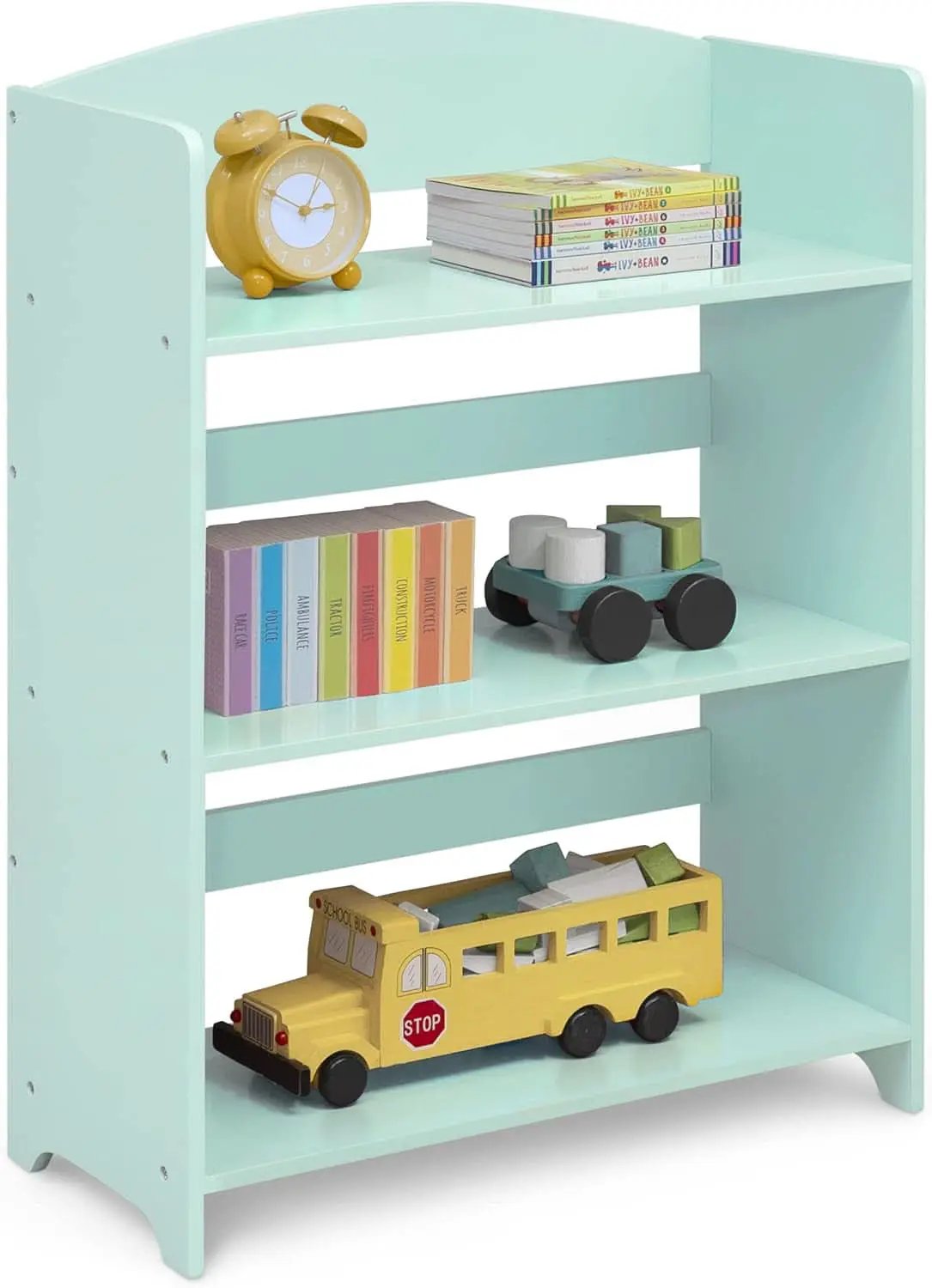 Mysize Bookshelf Mint Greenguard Gold Certified Kids Bookcase from PriceLows™