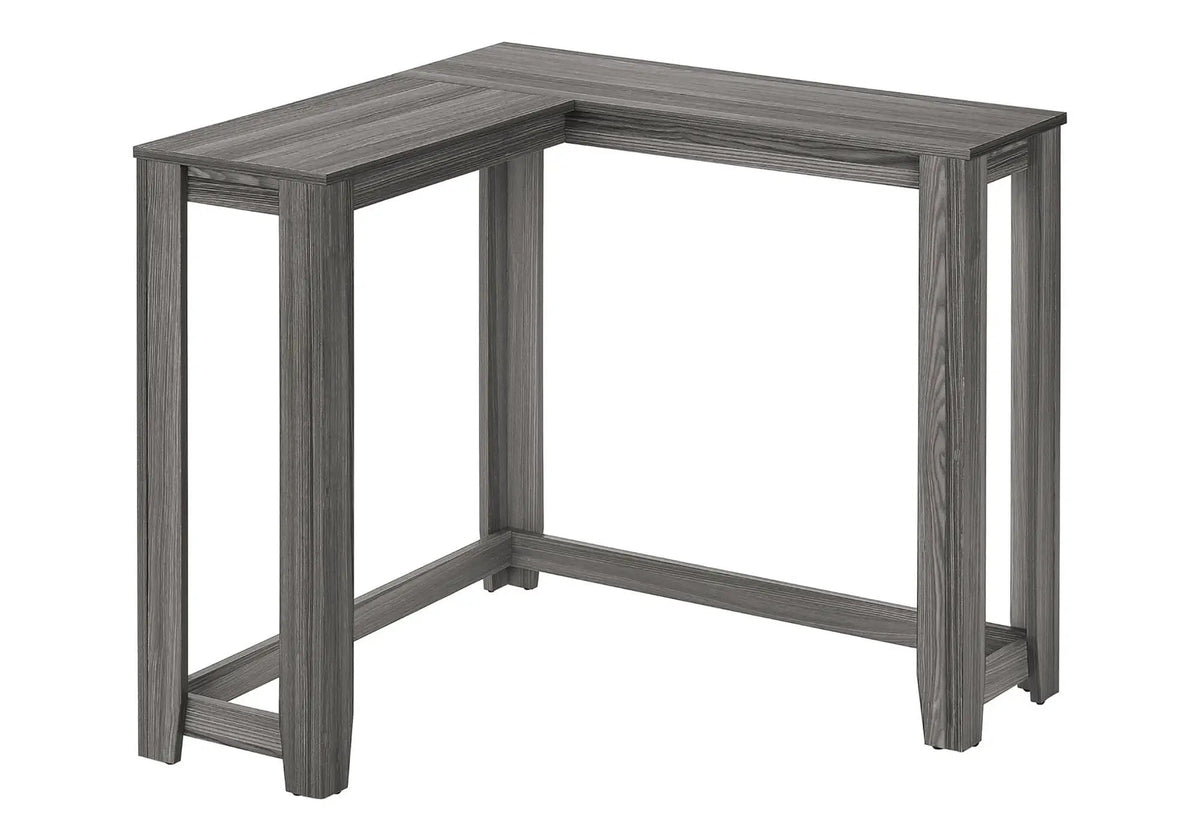 Corner Console Table | Unique Corner Design | Two-Tier Panel Construction | Hallway Use