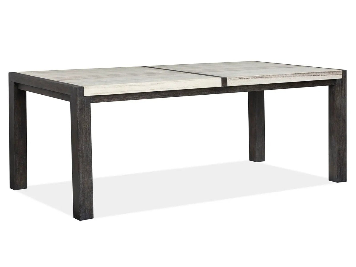 Plum Creek Rectangular Dining Table | 80 Inch Width | Serene Seasonless Style | Natural Beauty