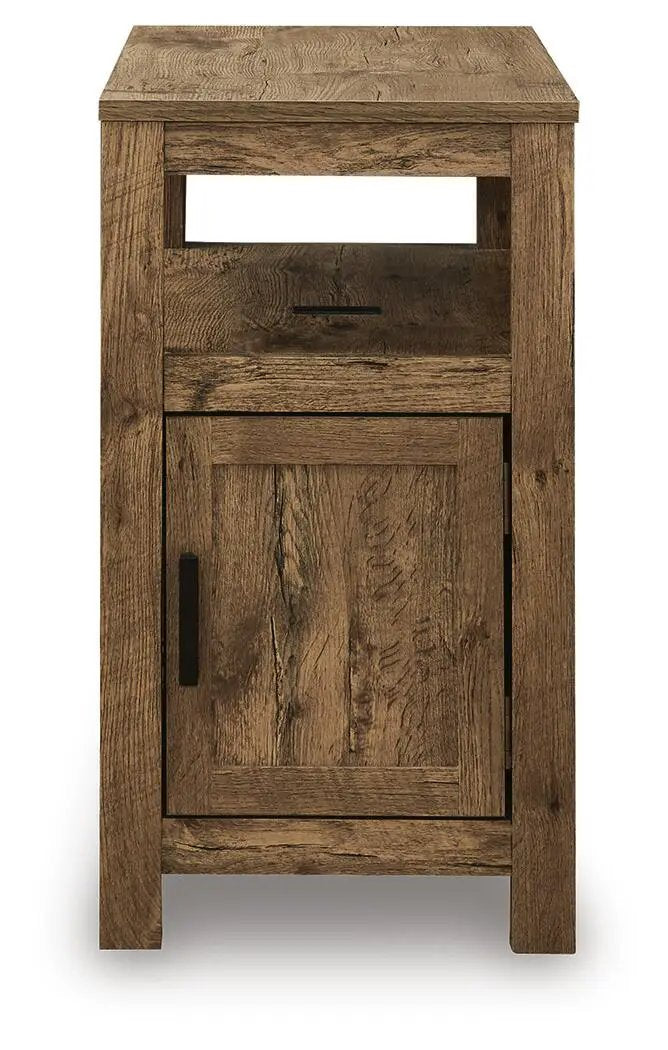 Fendenmore Chairside End Table | Storage Cabinet | Sofa-Side Function | Stylish Design