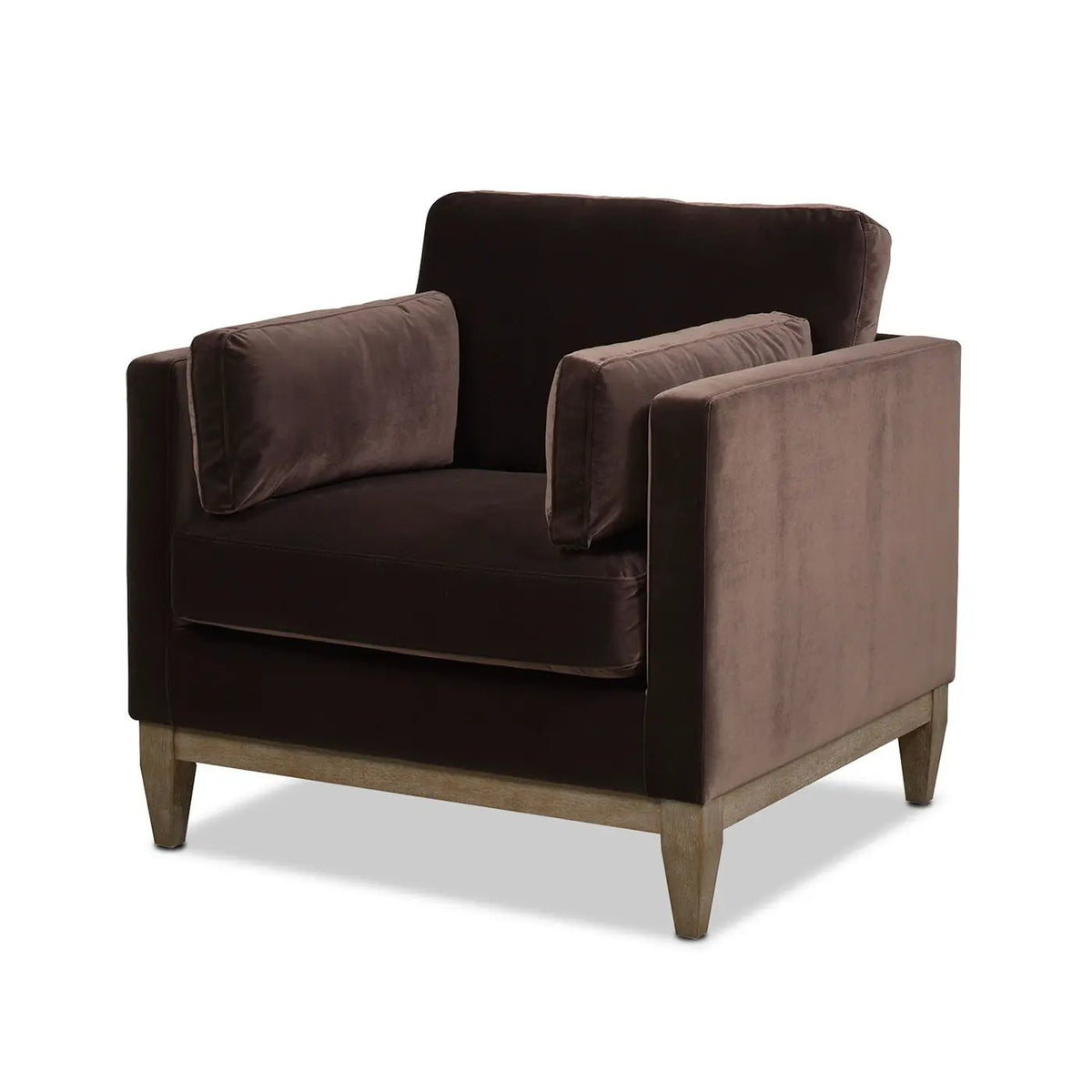 Knox Modern Farmhouse Arm Chair | Feather-Down Wrapped Cushions | Reversible Back And Arm Cushions | Durable Upholstery