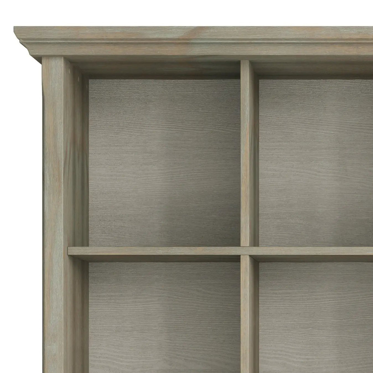 Acadian Cube Storage | Handcrafted Solid Wood | Twelve Large Cubbies | 57 Inch Width