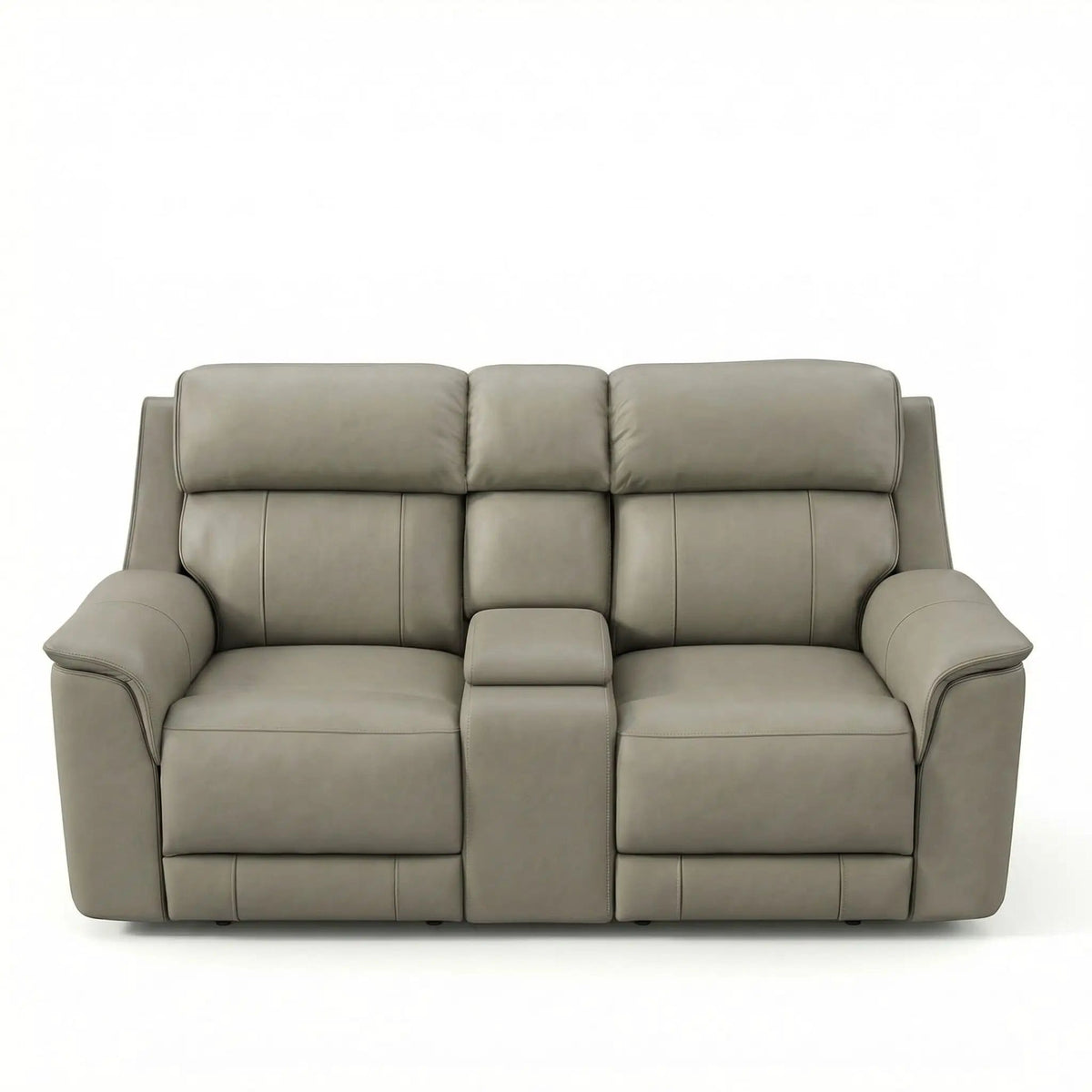 Oslo Dual Power Reclining Loveseat With Console | 2 Pieces | Living Room Furniture | Living Room