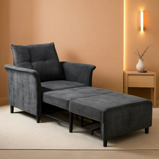 Convertible Sleeper Chair 79-Inch With Adjustable Backrest from PriceLows™