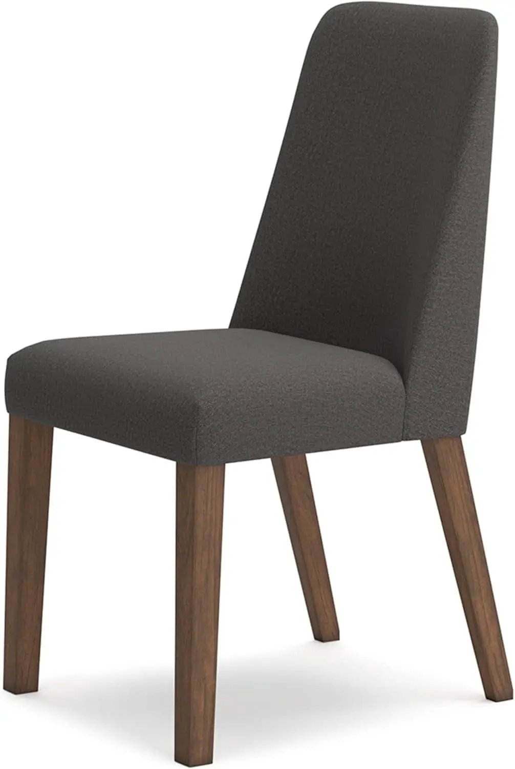 Upholstered Dining Chair, Foam Cushion, Dark Gray Set Of 2 from PriceLows™