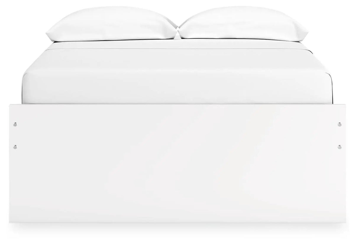 Platform Bed | Four Storage Drawers | Clean Minimal Design