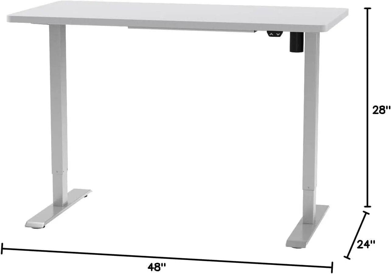 Electric Height Adjustable Standing Desk 48x24 Inches from PriceLows™