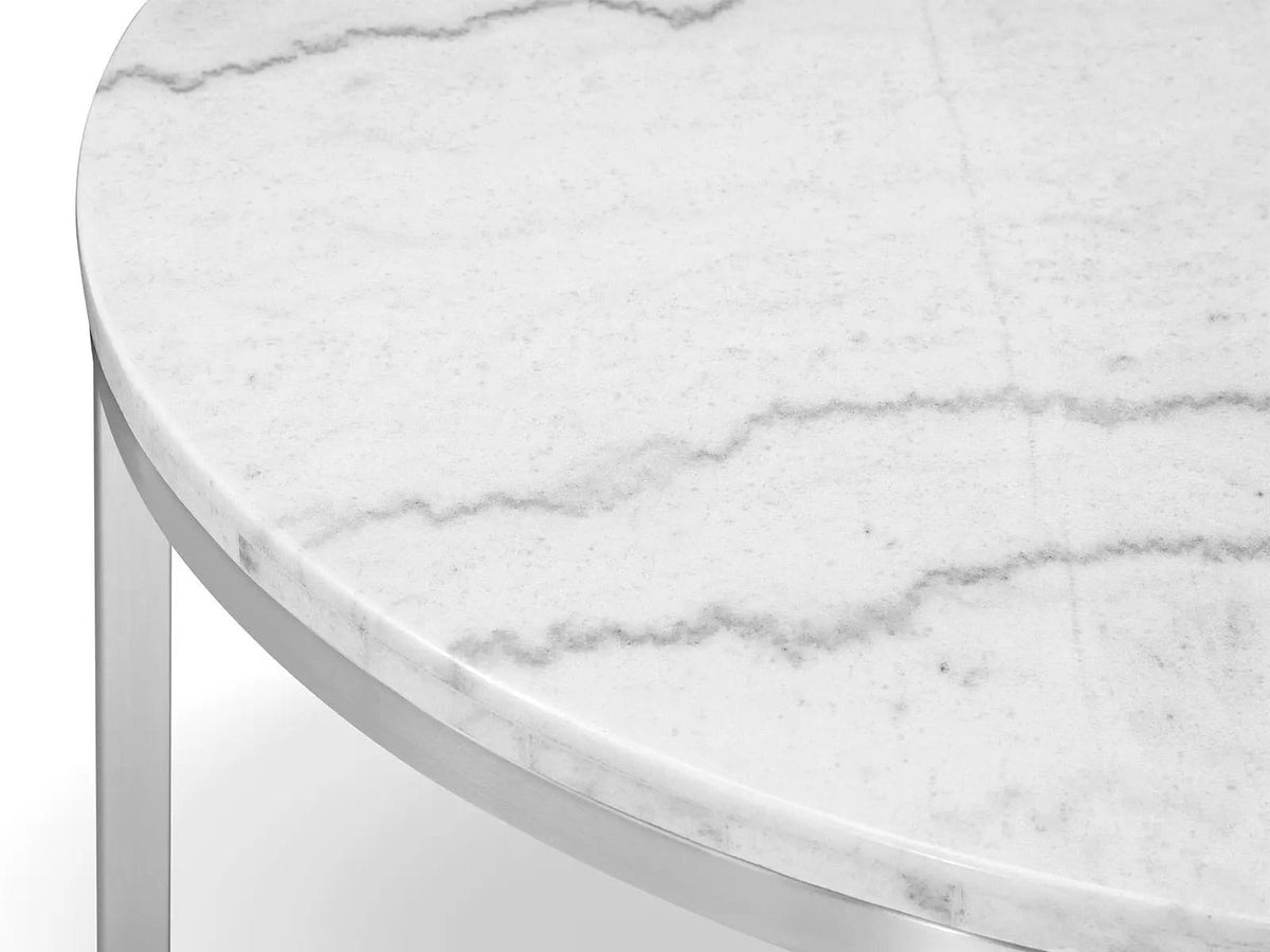 Esme Round Table | 2 Pieces | Marble | Living Room