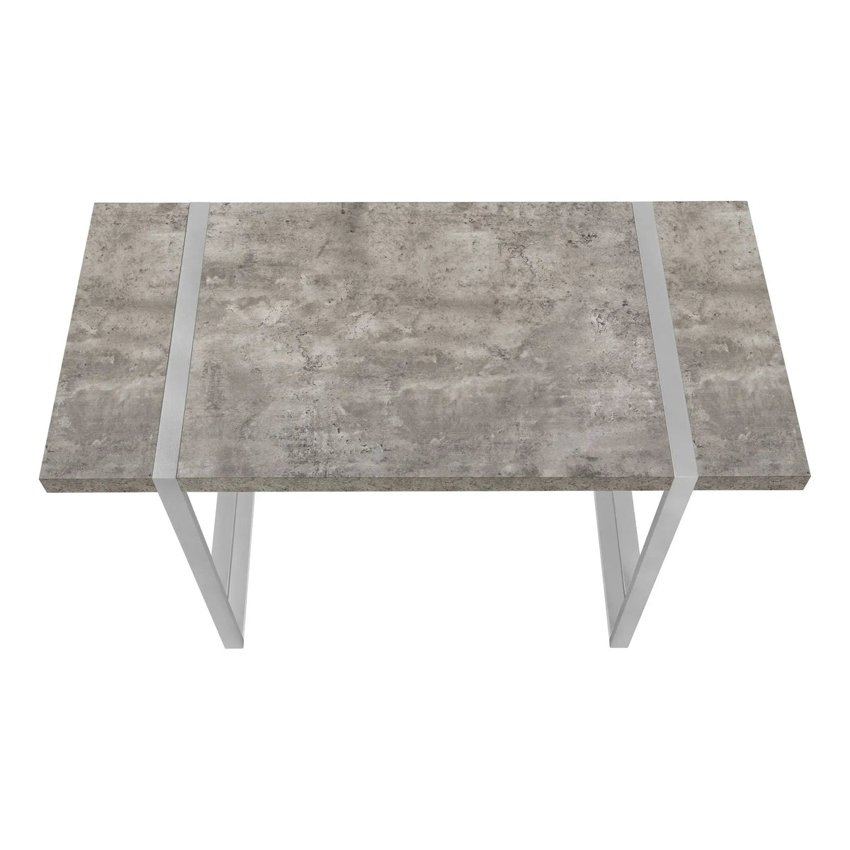 Industrial Computer Desk | 49 Inch Width | Robust Metal Legs | X-Shaped Support Bar