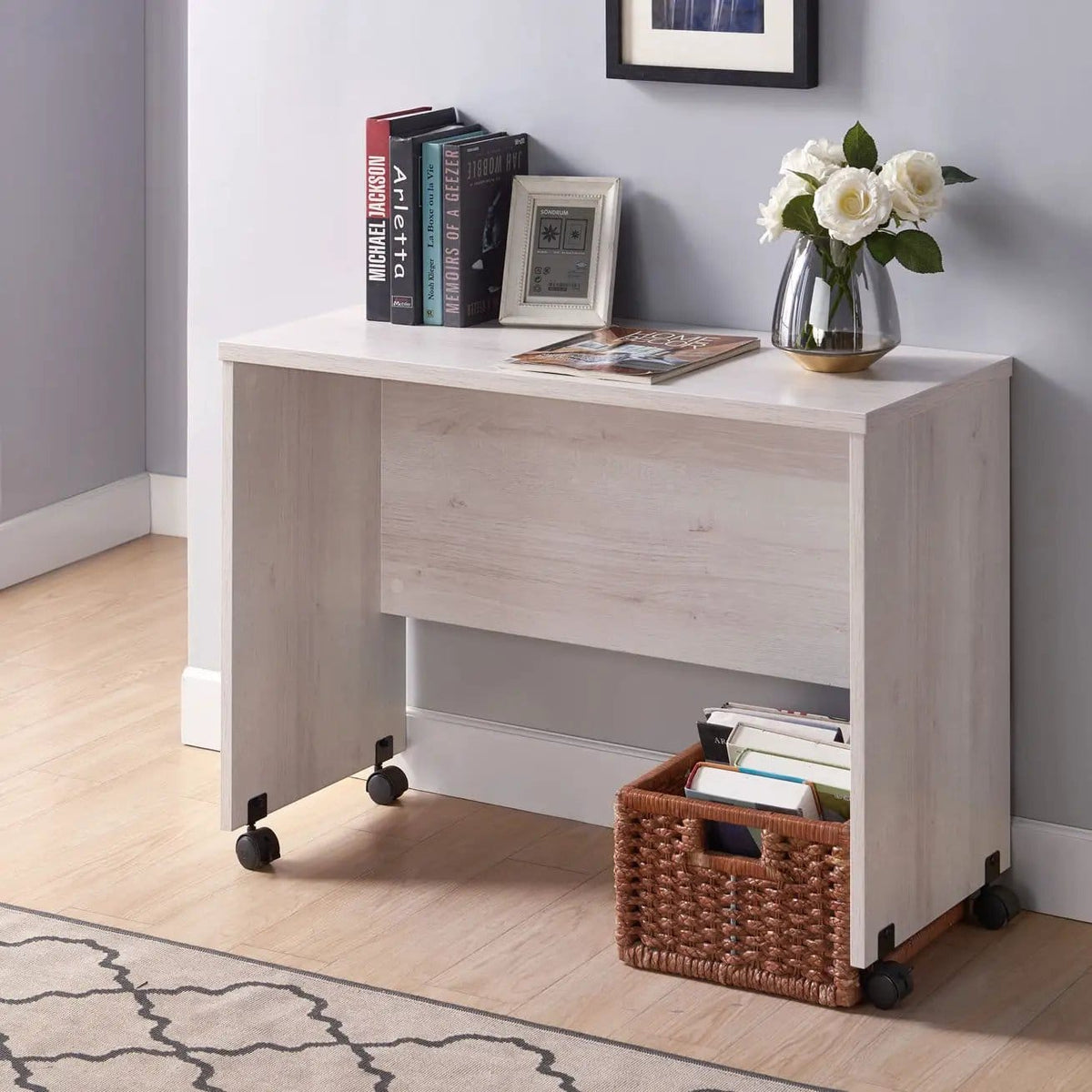 Printer Mobile Stand, Computer Desk, Home Office Desk | 3 Pieces | Home Office Furniture | Home Office