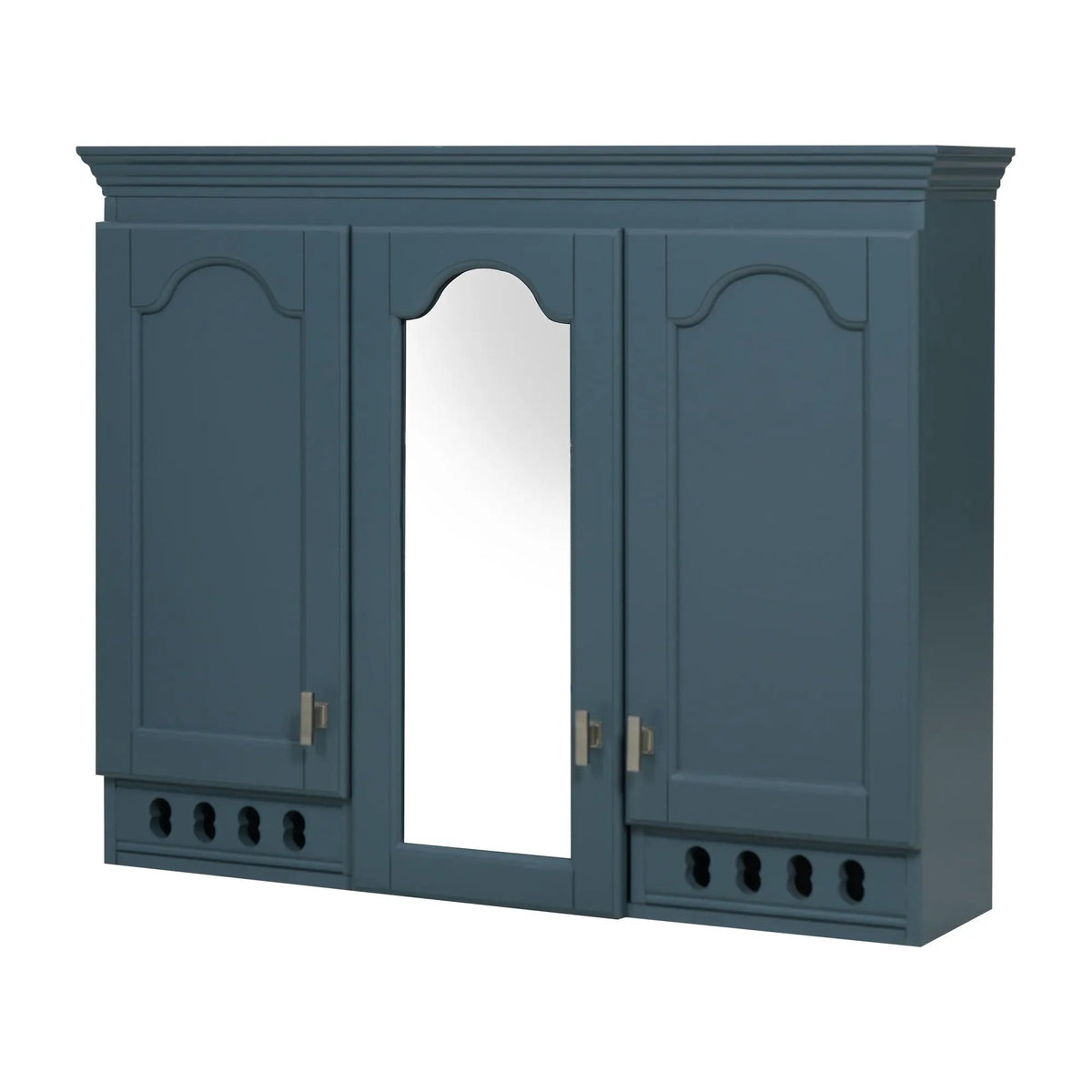 Wall Mount Mirror Cabinet | Adjustable Shelves | Soft Closing Hinges