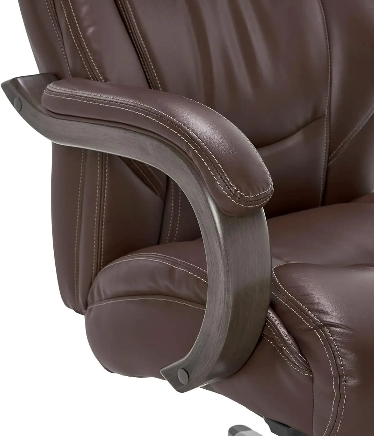 Delano Big Tall Executive Office Chair Brown Bonded Leather from PriceLows™