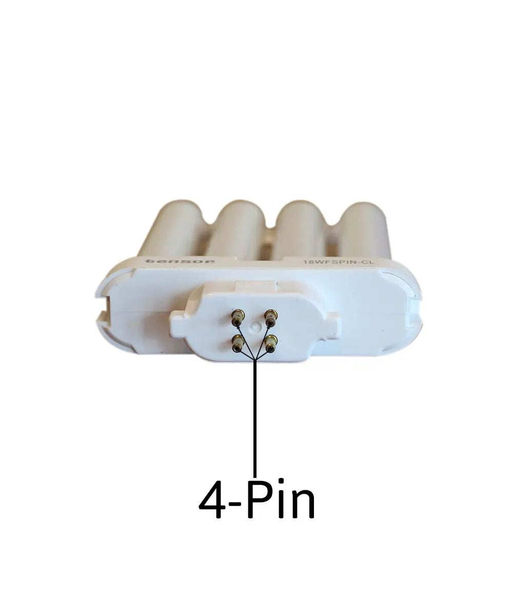Full Spectrum CFL Replacement Bulb | 18 Watt | G24Q Base | 6 Pack