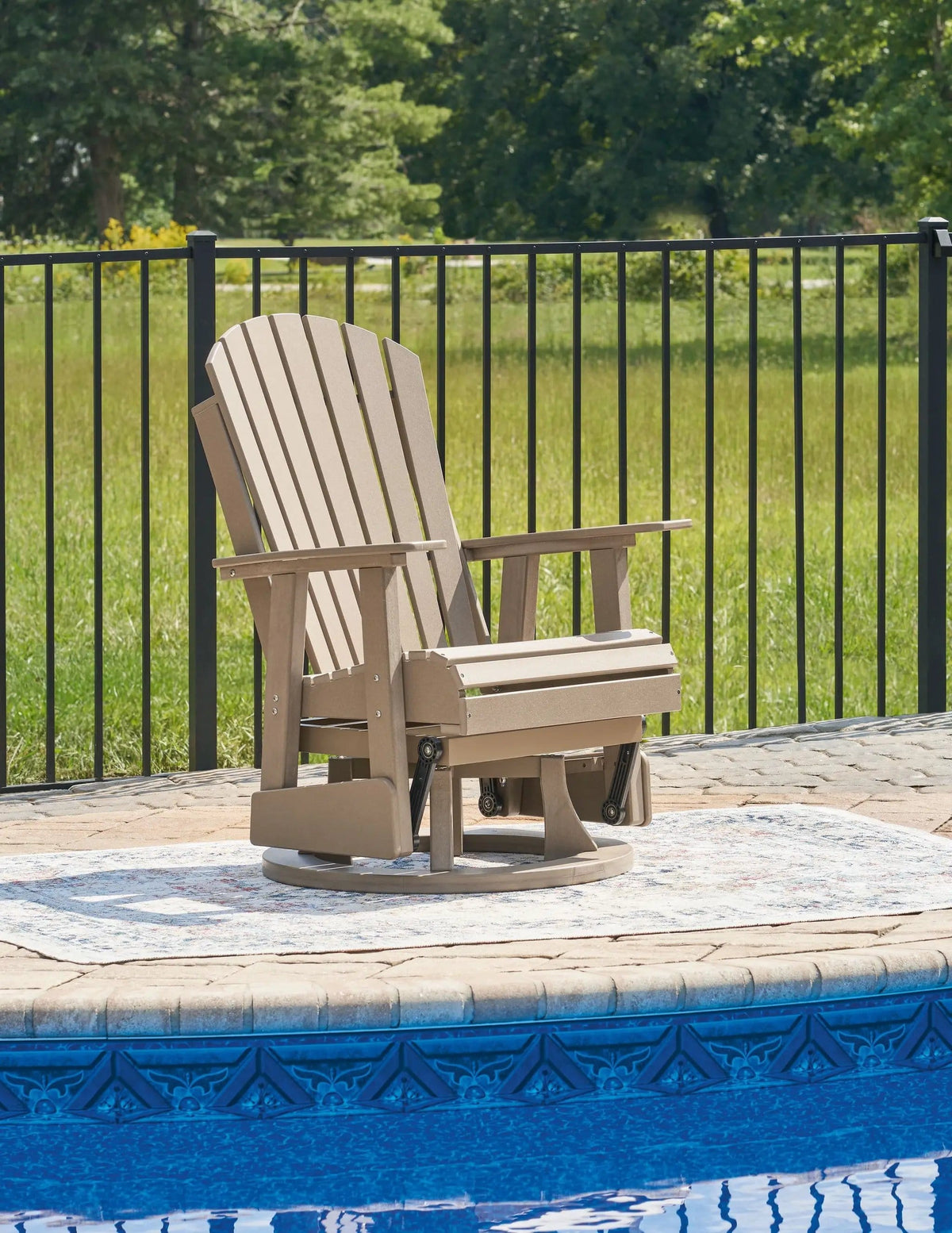 Hyland Wave Swivel Glider Chair | 3 Pieces | Home Furniture | Home