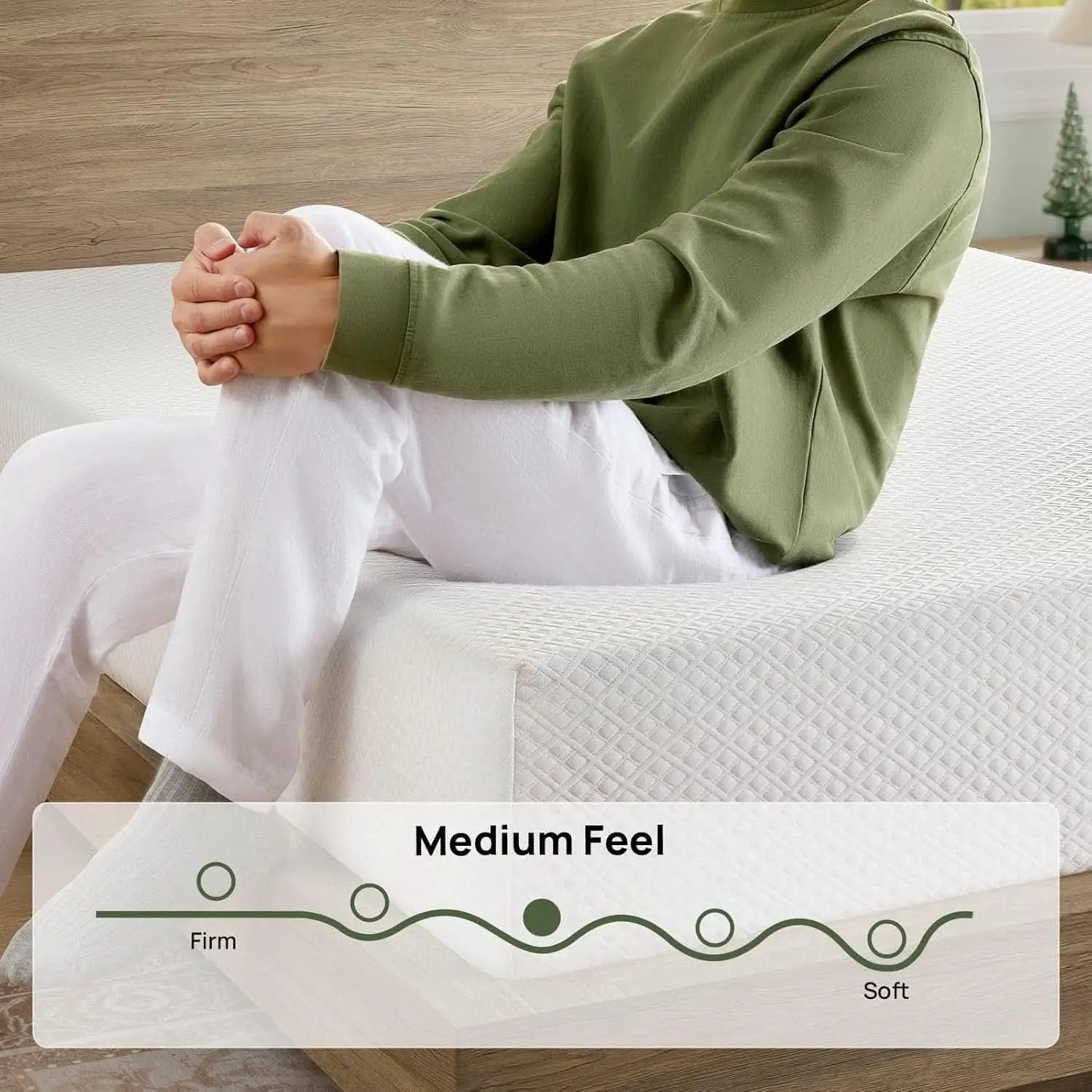Twin TenInch Gel Memory Foam Mattress Certi PUR Certified from PriceLows™