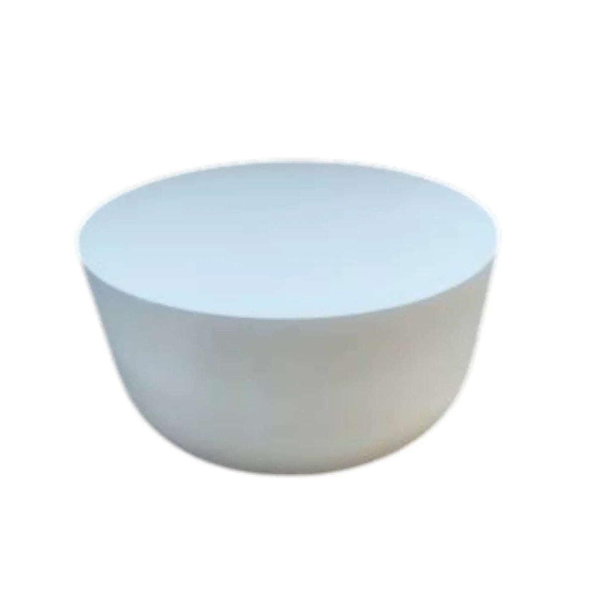 Dustan Natural Coffee Table | 31 x 31 x 16 in | Concrete | White