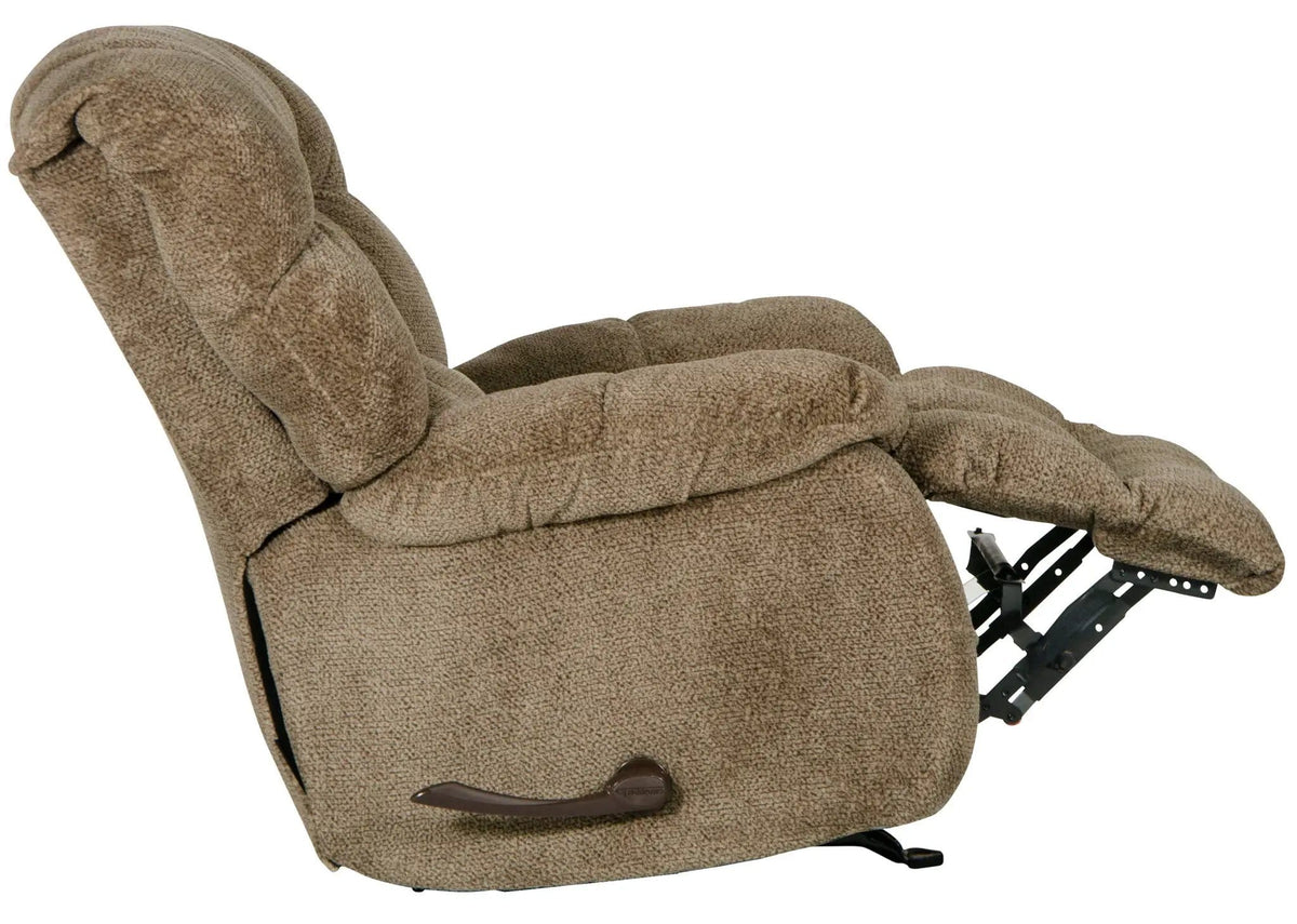 Daly Chaise Rocker Recliner Rocker Chair | 4 Pieces | Polyester & Fabric | Living Room