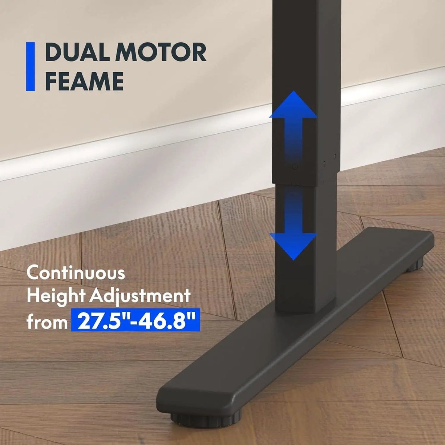 79 Inch Dual Motor Standing Desk With Memory Controller from PriceLows™