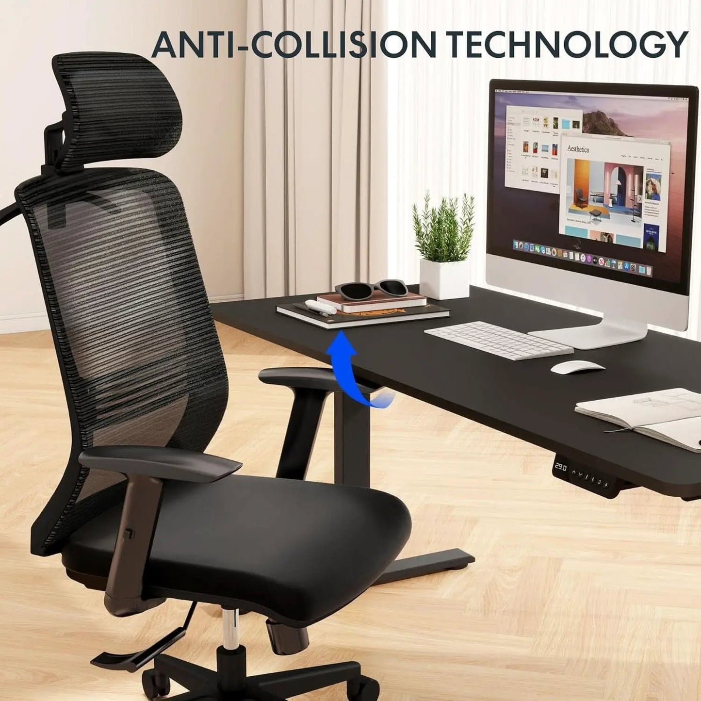 79 Inch Dual Motor Standing Desk With Memory Controller from PriceLows™