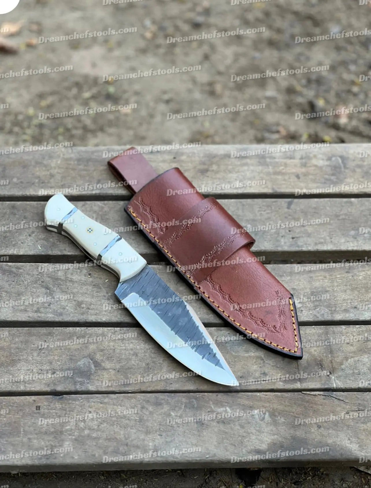 Custom handmade j2 steel hunting knife (Style 2) | Steel | Hunting & Survival Knife | Home
