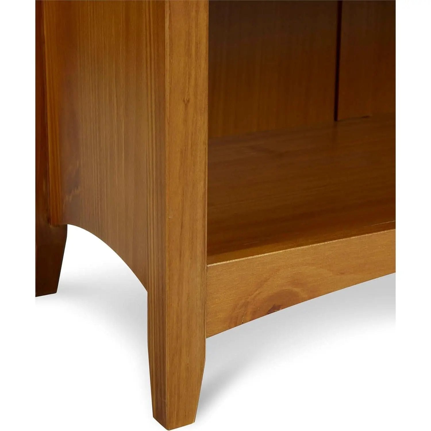 Shaker Style 6 Shelf Bookcase Solid Wood 72 Inch Tall from PriceLows™