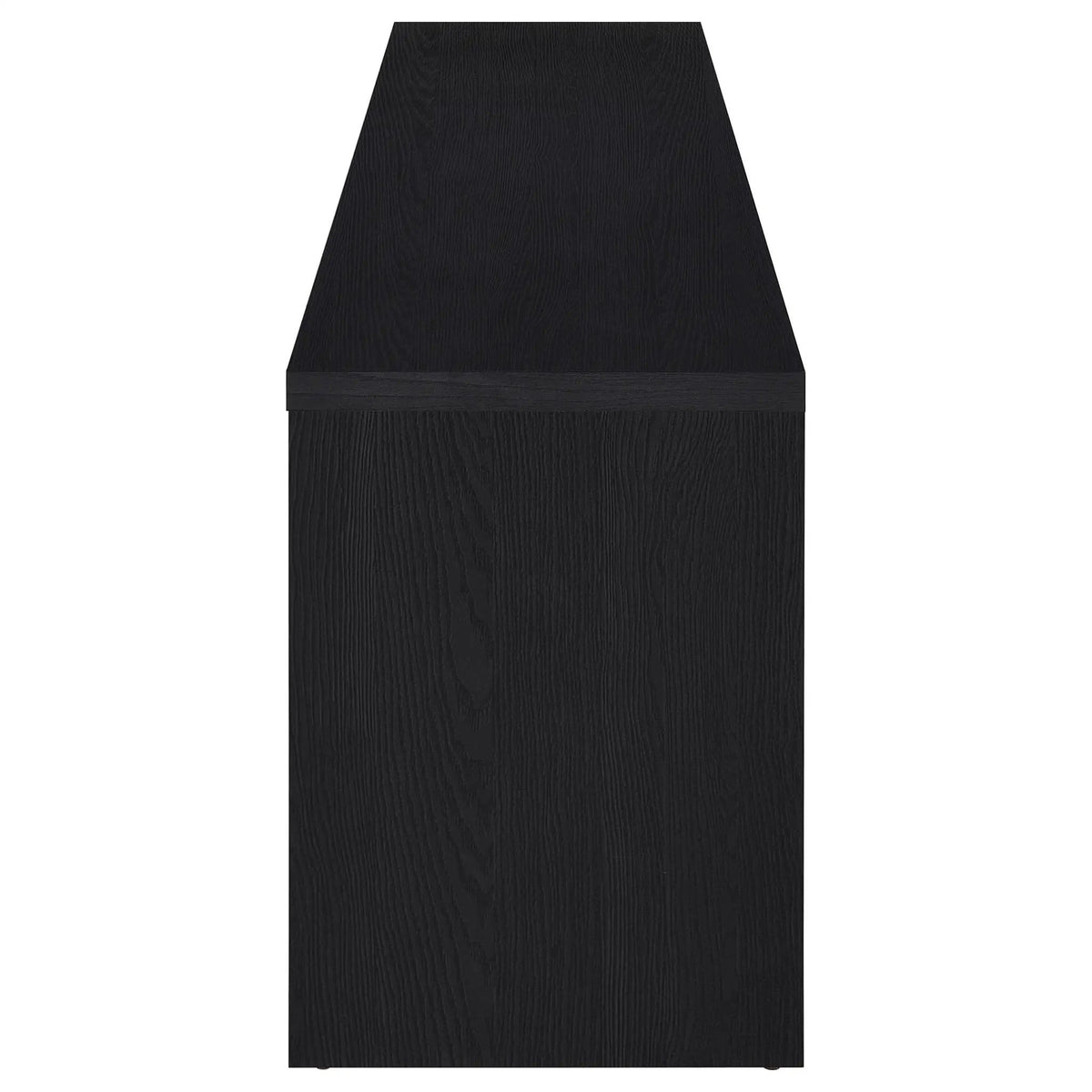 Rutland 78-inch 3-drawer TV Stand Media Console | 78 x 15.5 x 22 in | Engineered Wood & Veneer | Black