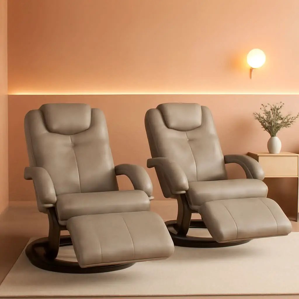 Charles 28 Inch RV Euro Chair Recliner With Swivel Footrest from PriceLows™