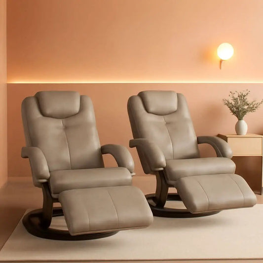 Charles 28 Inch RV Euro Chair Recliner With Swivel Footrest from PriceLows™